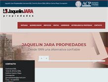 Tablet Screenshot of jaquelinjara.cl